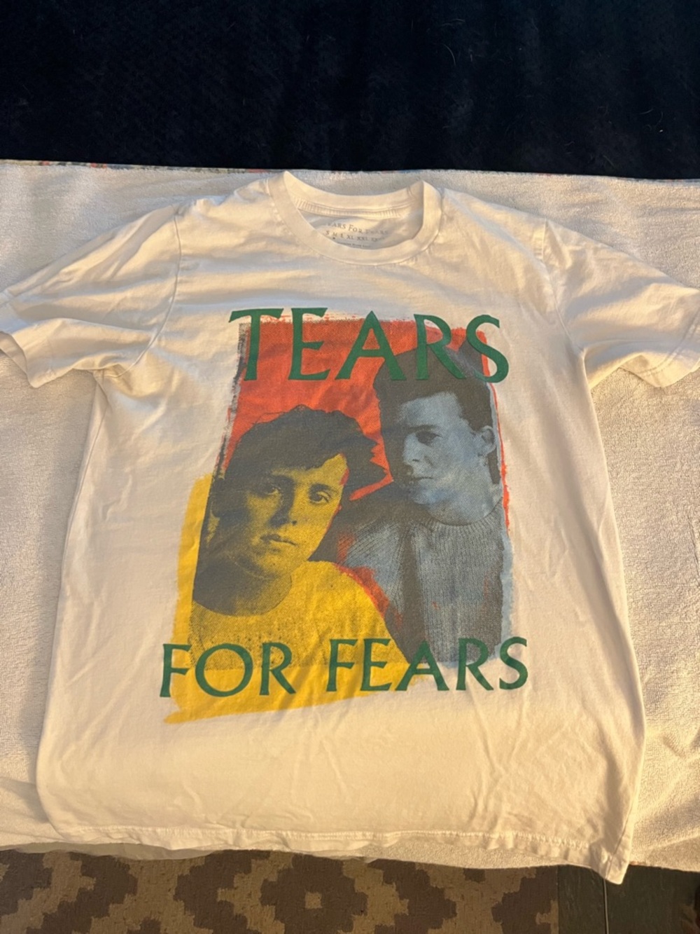 Tears for Fears Graphic Band Tee - White